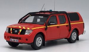 ALARME0039 - Véhicule des Pompiers d'Alpes de Hautes Provence - NISSAN Navara double cabine VLTT SDIS04