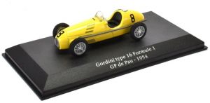 Voiture du Grand Prix de Paux de 1954 GORDINI Type 16 Formule1 N°8
