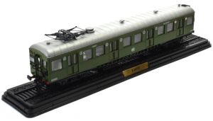 ATL2434004 - Machine Automotrice Z-23237 de la SNCF de couleur verte à toit gris première et seconde classe non roulante