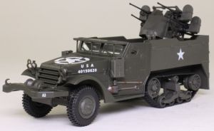 ATL6690003 - Véhicule américain de la seconde guerre mondiale Half Track M16 blindé version DCA