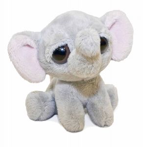 AUR60405 - Peluche Les yeux rêveur - Éléphant