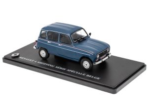 G110T019 - Voiture de couleur bleu série spécial shopping Belge – RENAULT 4