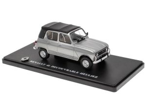 G110T062 - Voiture de couleur grise découvrable Heuliez – RENAULT 4L