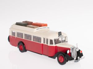 G1255112 - Bus de 1934 couleur rouge et blanc – CITROEN Type 45