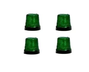 GF-ACC-07 - Accessoire - hauteur 3.5mm et Diamétre 4mm - 4 balises de couleur verte