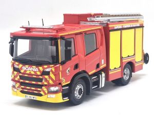 ALERTE0162 - Véhicule des pompiers du Bas-Rhin 67 – série limitée à 250 pièces – SCANIA P280 Gimaex FPTSR – SDIS