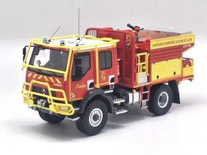 ALERTE0186 - Véhicule des pompiers d'Eure-Et-Loir - limité à 200 pièces - RENAULT D14 4x4 SIDES CCF SDIS