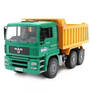 BRU2765 - Camion Benne 6x4 MAN TGA jouet BRUDER