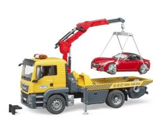 Camion de dépannage MAN TGS avec voiture