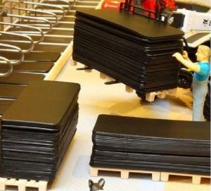 Tapis de sol pour logettes dimensions 73x30mm en boite de 100 unités logettes et palettes vendues séparement