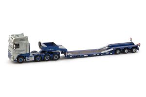 IMC33-0103 - DAF XF SSC avec porte-engins GOLDHOFER 3 essieux aux couleurs BUGLER