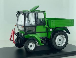 ATCBC011 - Tracteur avec benne vert de 2004 – DEUTZ Intrac GI