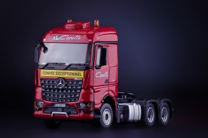 Camion solo 6x4 MERCEDES Arocs Bigspace aux couleurs CAPELLE édité à 150 pièces