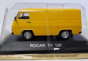 MAGLCROCAR12 - Camionnette jaune ROCAR TV 12F vendue sous blister