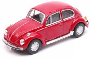 CAR4-10550 - Voiture berline VOLKSWAGEN Beetle de couleur rouge