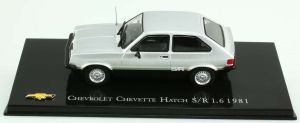 MAGCHECHEVETTE81 - Voiture berline 3 portes CHEVROLET Chevette Hatch S/R1.6 de 1981 de couleur grise
