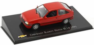 MAGCHEKADETT - Voiture berline 3 portes CHEVROLET Kadett Hatch SL 1.8 de 1991 de couleur rouge