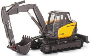 MECALAC 15MC sur chenilles avec bras déporté