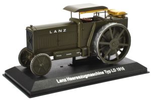 Tracteur LANZ de 1916 pour tractage de cannons