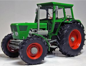Tracteur avec jantes rouges - DEUTZ D 130 06 avec Cabine ( 1977-1978 )