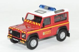 CAR55240BMPM - Véhicule des marins pompiers de Marseille - LAND ROVER Défender Court