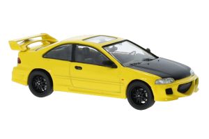 IXOCLC528N.22 - Voiture de 1995 couleur jaune et noir – HONDA Civic EJ1