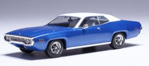 IXOCLC601N.22 - Voiture de 1971 couleur bleue et blanche - PLYMOUTH Satellite Sebring Plus