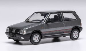 IXOCLC612N.22 - Voiture de 1984 couleur grise - FIAT Uno turbo IE