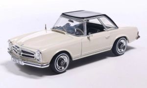IXOCLC617N.22 - Voiture de 1964 couleur beige et noir - MERCEDES 230SL HardTop