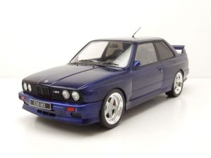 IXO18CMC122.22 - Voiture de 1989 couleur bleu métallisé – BMW E30 M3