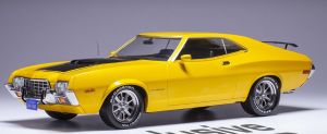 IXO18CMC186.22 - Voiture de 1972 couleur jaune - FORD Gran Torino Sport 2 portes