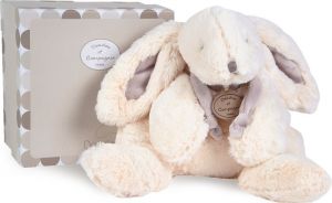 DC1243 - Doudou couleur taupe 30 cm de la gamme LAPIN BONBON