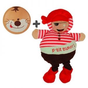 DC2290PIRATE - Pantins de la gamme DOUDOU ET COMPAGNIE - déguisés en Pirate