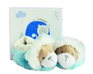 DC3445 - Chausson 0/6 Mois de la gamme LES ACCESSOIRES DE DOUDOU - Lion