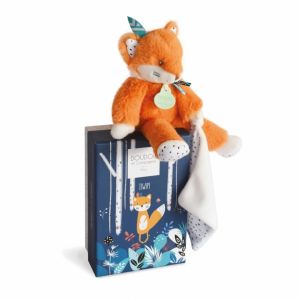 DC3633 - Peluche avec doudou de 21 cm TIWIPI - Renard