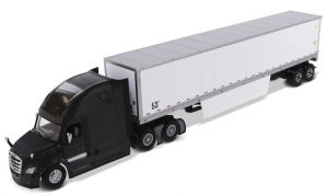 DCM71047 - Camion de couleur noir avec remorque - FREIGHTLINER Cascadia 53