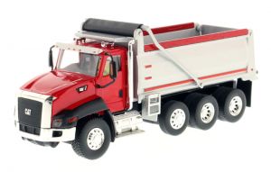 DCM85502 - Camion porteur benne CATERPILLAR CT660 accompagné d'une figurine