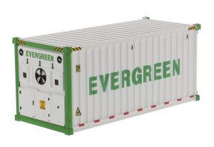 Container de couleur Blanc 20 Pieds EVERGREEN