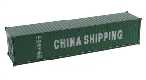 DCM91027C - Container de couleur vert 40 pieds CHINA SHIPPING