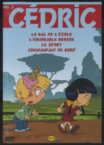 DVD-MTDUP06 - DVD du dessin animé Cédric 4 épisodes Le bal de l'école-L'honorable Broche-Le sport-Commandant de bord