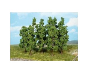 HEK1732 - Décor pour diorama - 5 Arbres fruitiers de 5 à 9cm
