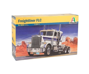 ITA3859 - Camion americain solo FREIGHLINER FLC aux couleurs MRC Transport en kit à peindre et à assembler peintures et colle non incluses