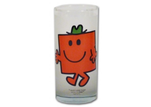 ATS3017 - Lot de 6 verres Monsieur Madame - Mr. Strong Dimensions : 4 x 4 x 10 cm