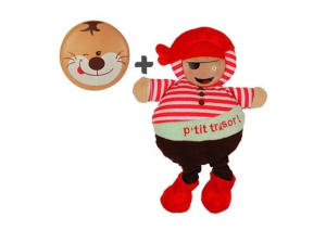 DC2290PIRATE - Pantins de la gamme DOUDOU ET COMPAGNIE - déguisés en Pirate