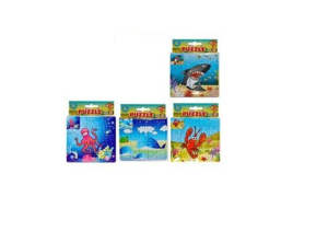 LPB24195 - Jouet - Modèle Aléatoire - Puzzle des animaux de la mer Contient : 25 Pièces