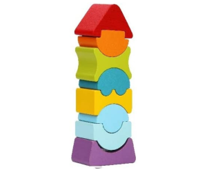 ASM12718 - Jouet en bois 8 pièces CUBIKA – Chamboul'Tour
