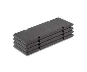 CON99913 - Lot de 4 Plaques de Stabilisation pour Grue LIEBHERR LG 1750