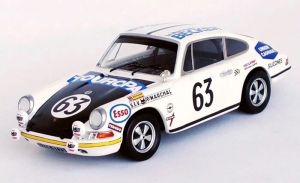 TRODSN140 - Voiture des 24h du Mans 1969 pilotée par Rene MAZZIA - Limitée à 150 pièces - PORSCHE 911T/R #63