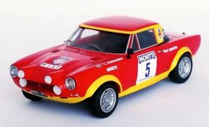 TRODSN149 - Voiture des 1000 Lakes rallye 1974 pilotée par Leo KINNUNEN  - Limitée par 150 pièces - FIAT 124 Abarth Rallye #5