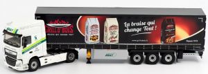 ELI116659 - Camion 4x2 DAF XF My 2017 Space Cab avec semi 3 essieux Tautliner aux couleurs Grillo Bois